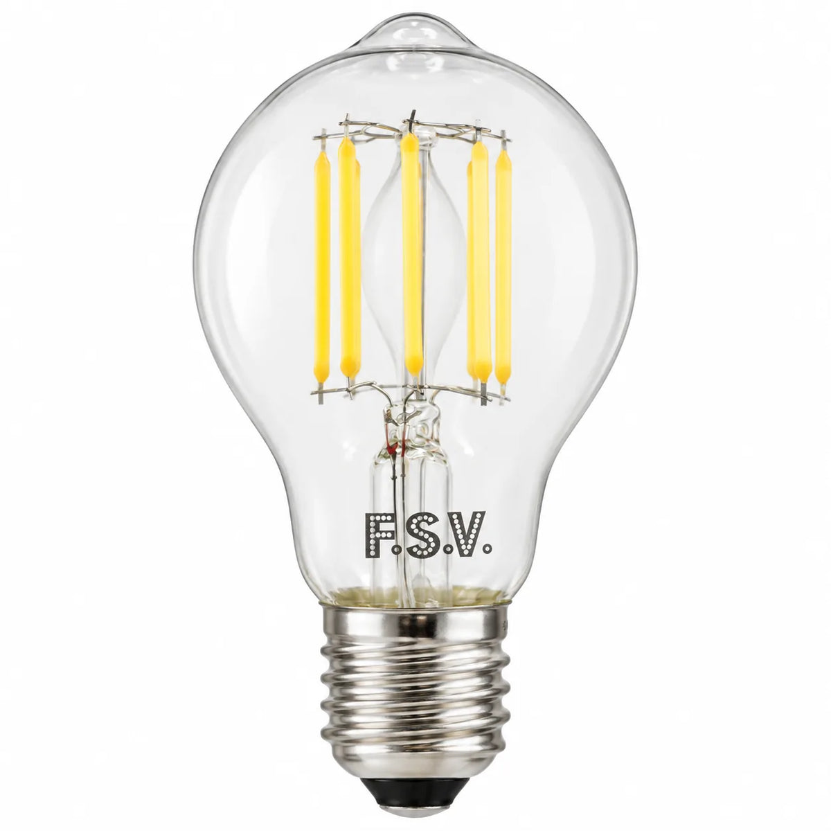 Ampoule LED Filament E27 6W Dimmable, Blanc Chaud 3000K, 500 Lumens, Verre Clair A60, Culot à Vis, Éclairage Salon et Restaurant