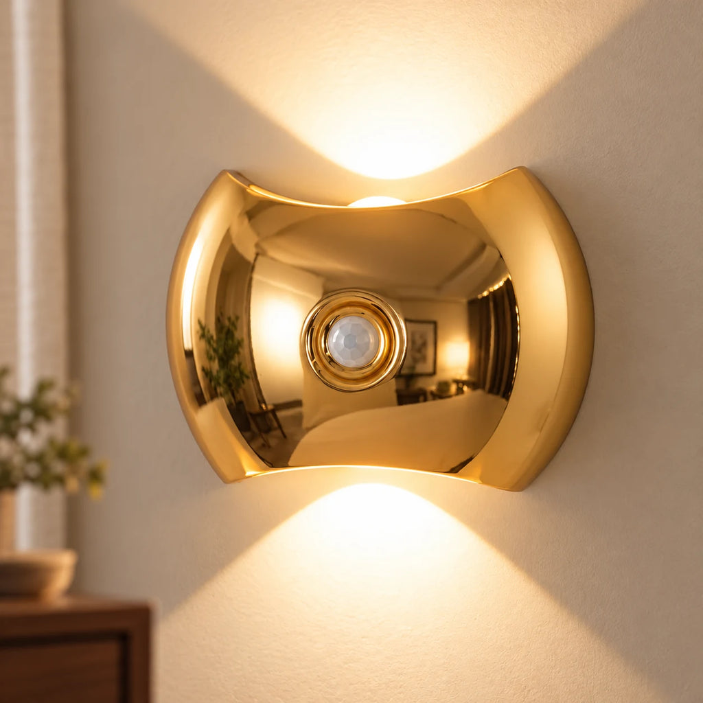 Applique Murale LED Sans Fil Rechargeable avec Détecteur de Mouvement et Éclairage Haut et Bas