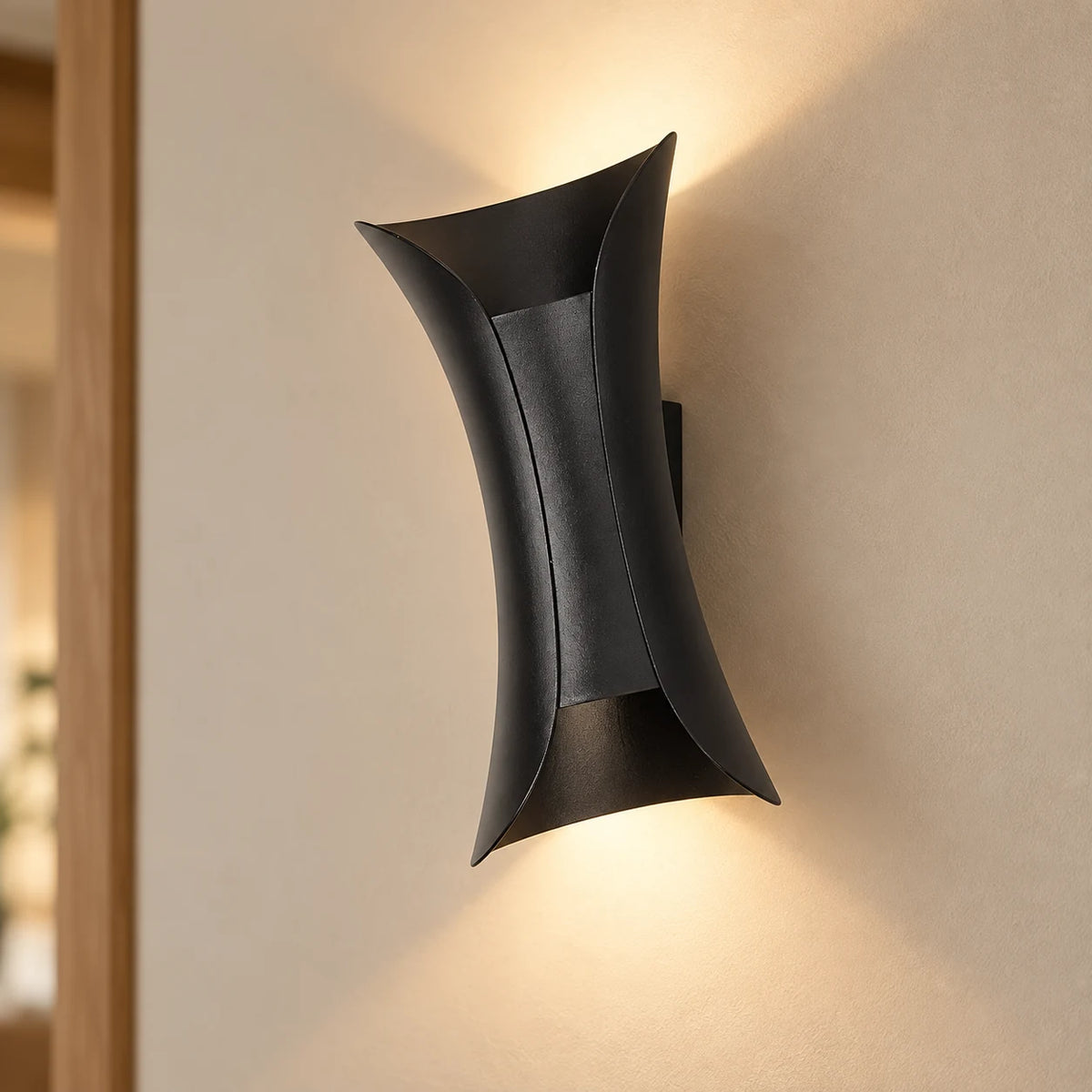Applique Murale LED Extérieure Étanche IP65, Lampe Murale Aluminium Up Down